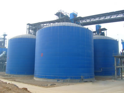 安化水泥钢板库改造